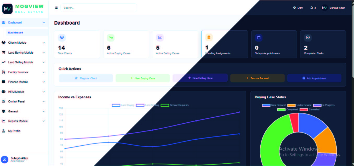 MogView — Smart Real Estate Management Platform